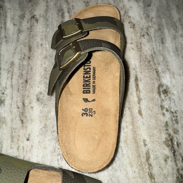 Birkenstock Arizona ‘Desert Soil Camo Green’ Sandals - Image 7