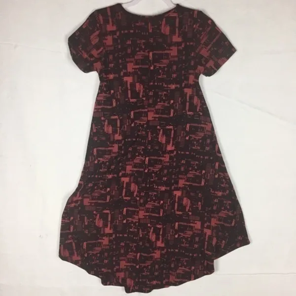 Lularoe Carly‎ Abstract Print Short Sleeve Dress - Image 7