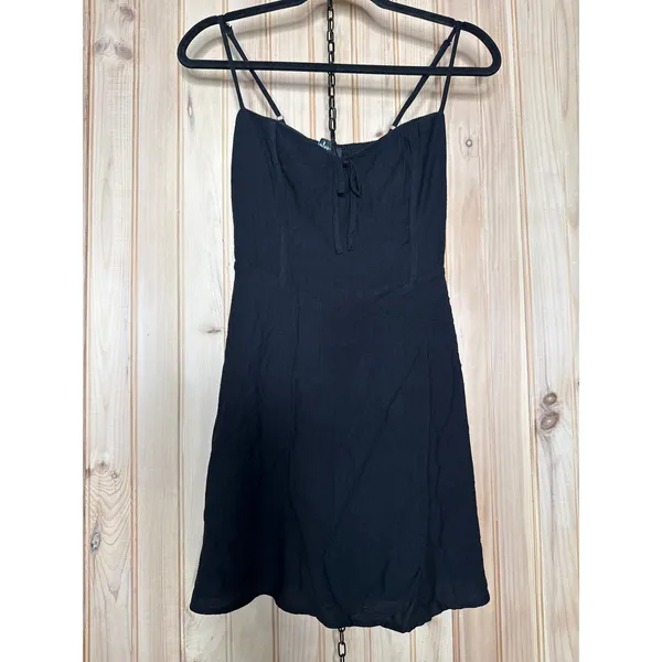 NWT Lulus Diora Black Sleeveless Mini Dress Night Out Little Black Dress Size S - Image 2