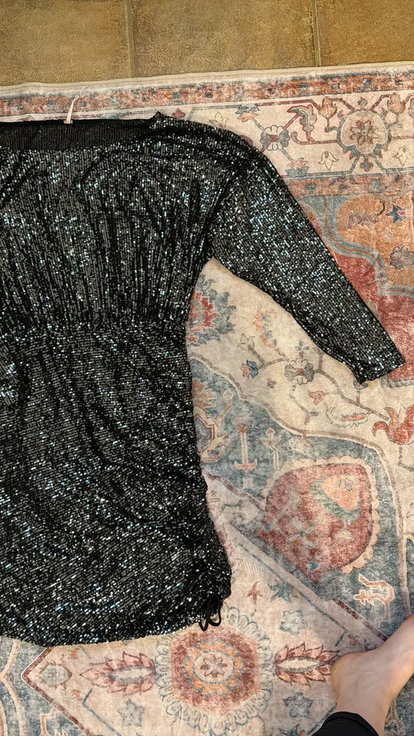Free People long sleeve Sequin Dress - Image 4