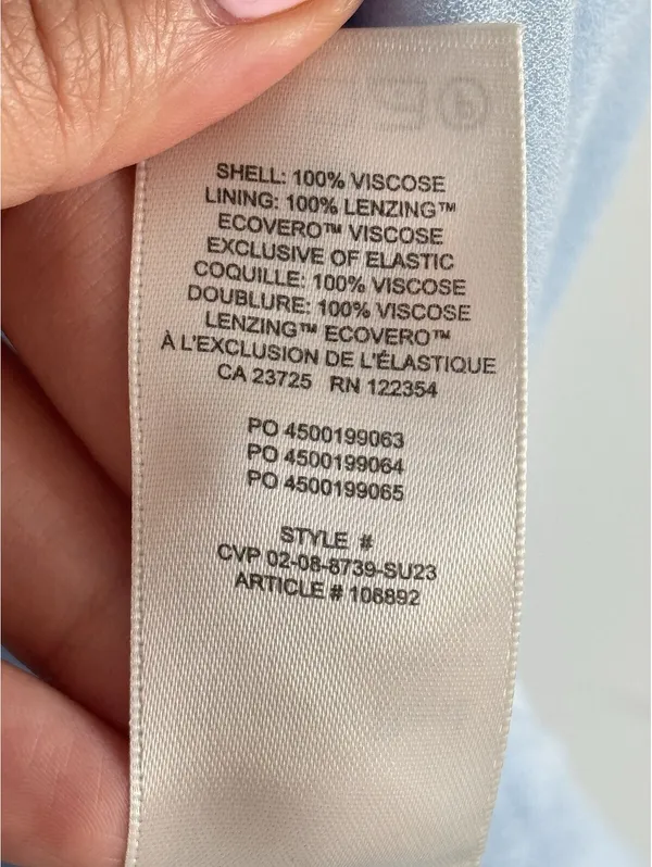Sunday Best Delilah Dress Sky Blue ECOVERO Mini Dress Size M Aritzia - Image 10