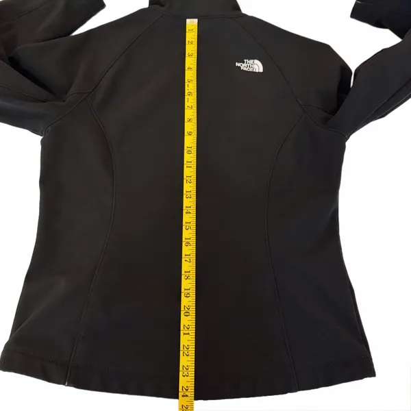 Women’s The North Face Black Fleece Lined Jacket Full-Zip Medium - Image 9