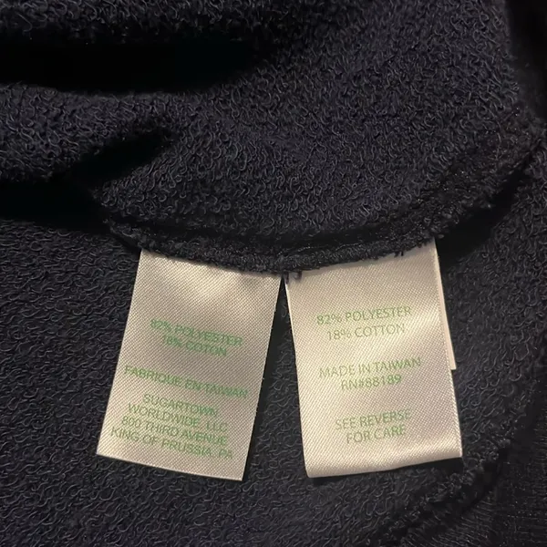 Lilly Pulitzer Hillary Pullover Cowl Neck Navy Blue XS - Image 5