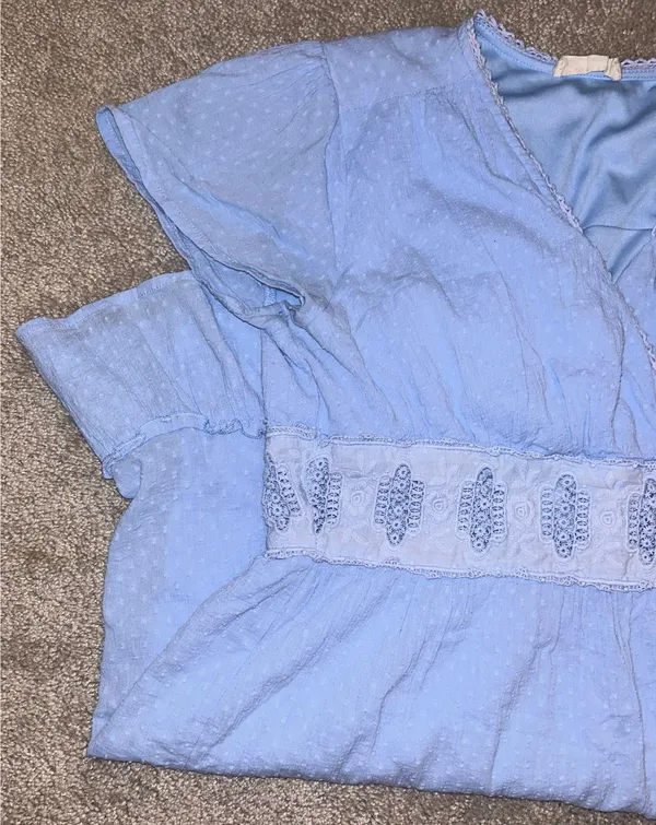 Altar'd State Baby Blue Dress - Image 2