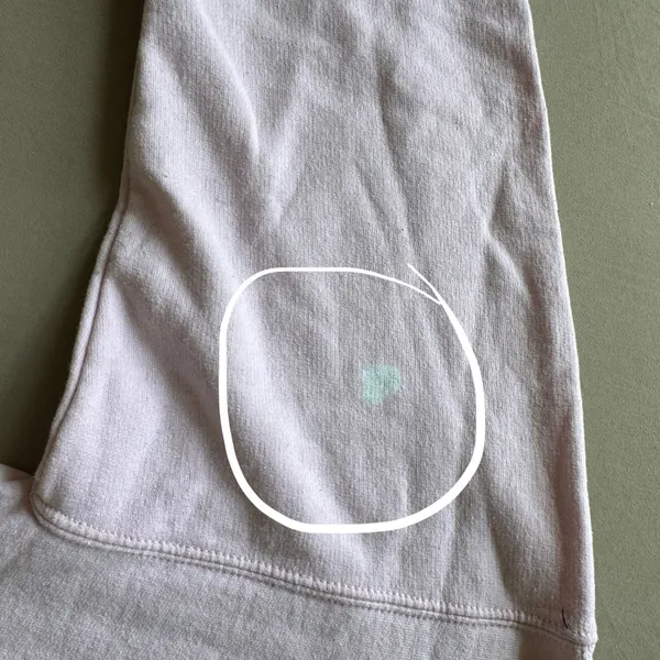 Professional Yapper” Embroidered Sweatshirt White Size M - Image 4