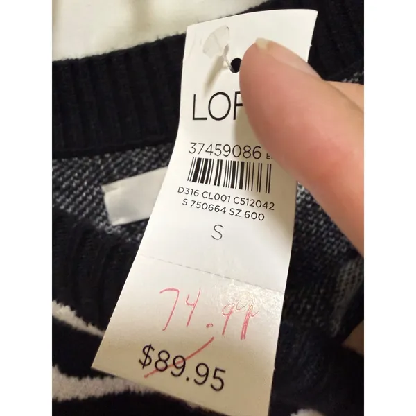 LOFT Zebra Print Sweater Dress Black White Boat Neck Long Sleeve Small NEW - Image 7