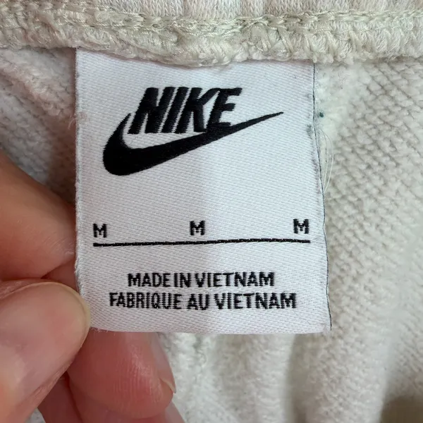 Nike M Medium‎ Joggers Sportswear Club Fleece Oatmeal Heather DQ5191-141 Grey - Image 6