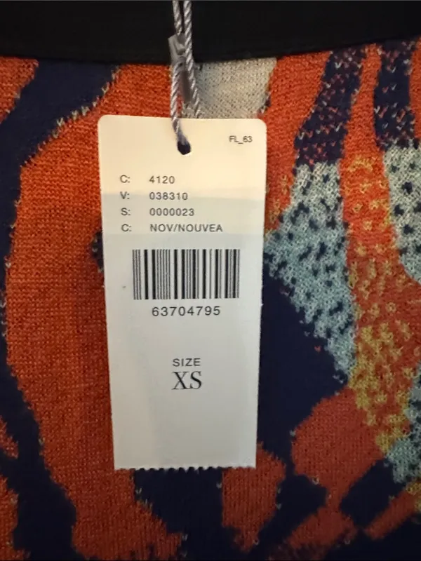 Aldo Martins Boho Geometric & Zebra Print Fall Mini Skirt in Orange - Image 3