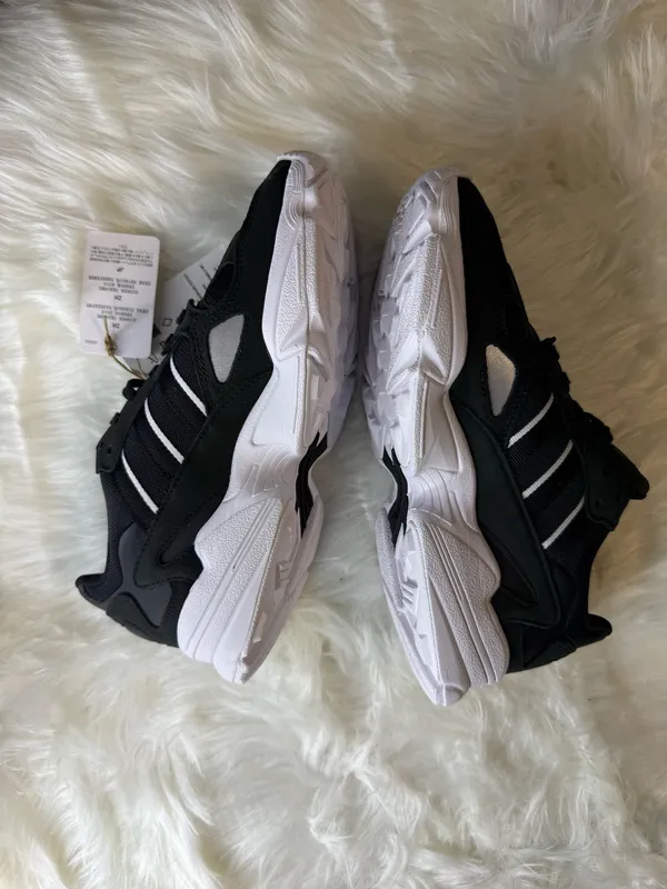 Nike Adidas Women’s Black & White Sneakers - Image 4