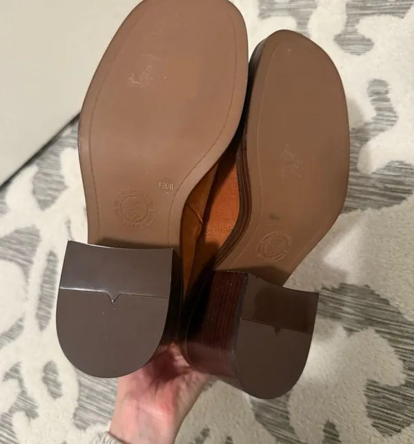 Bembonie Bootie in Warm Caramel Suede Size 9.5 NEW - Image 6