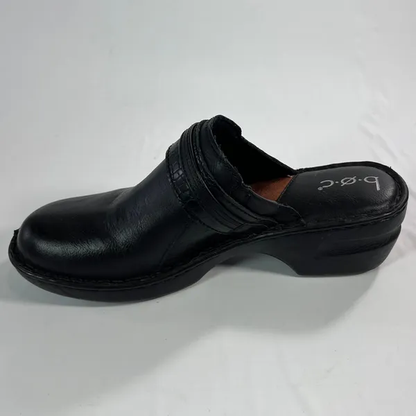 b.o.c. Peggy Women's Size 10M Black Faux Leather Open Back Clog Mules‎ Casual - Image 5