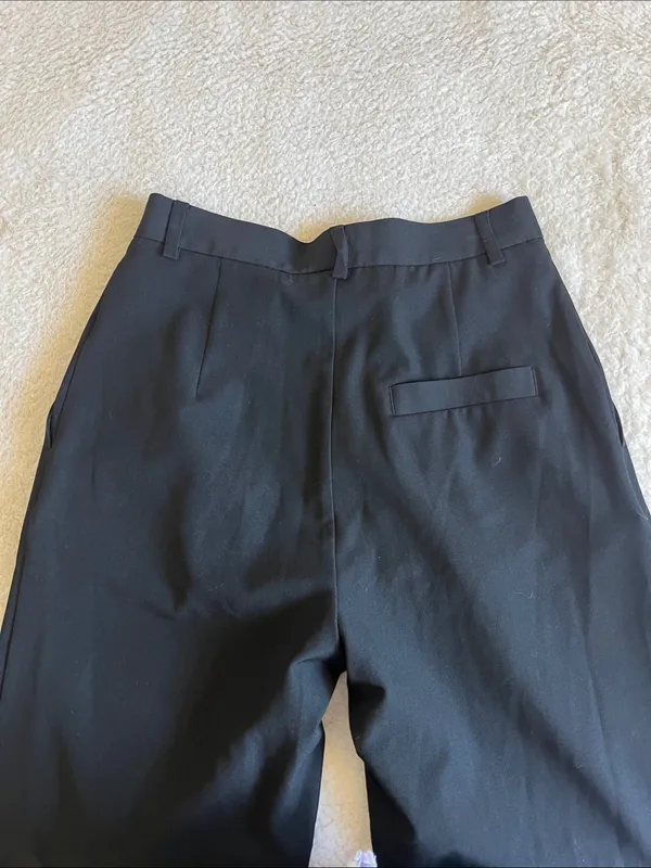 Djerf Avenue Favorite Pants Quiet Luxury Relaxed‎ Wide Leg Trouser XS - Image 14