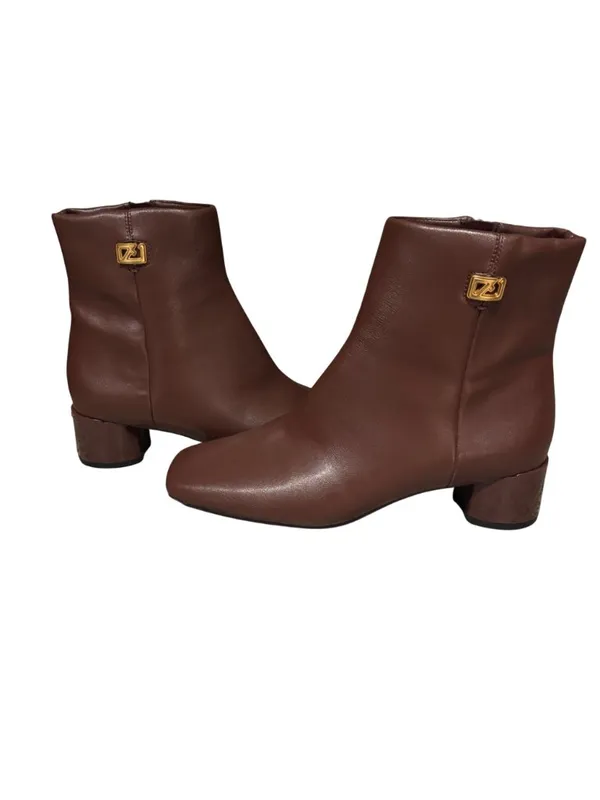 Franco Sarto Noah Square Toe Booties Size 8M - Image 3