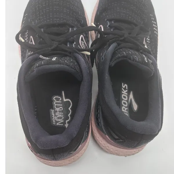 Brooks Glycerin GTS 19 Womens 7.5 Wide Black Rose Gold Running Shoes - Image 7