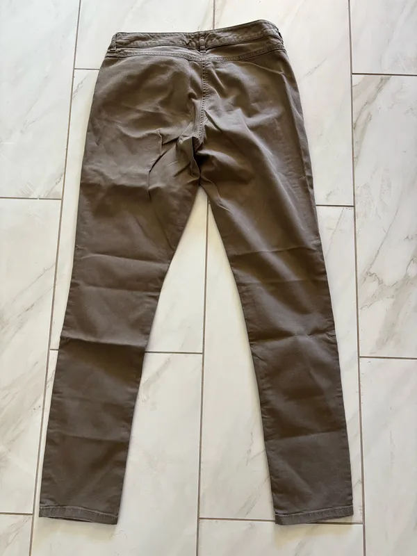 H&M Skinny Olive Jegging Pants - Image 4
