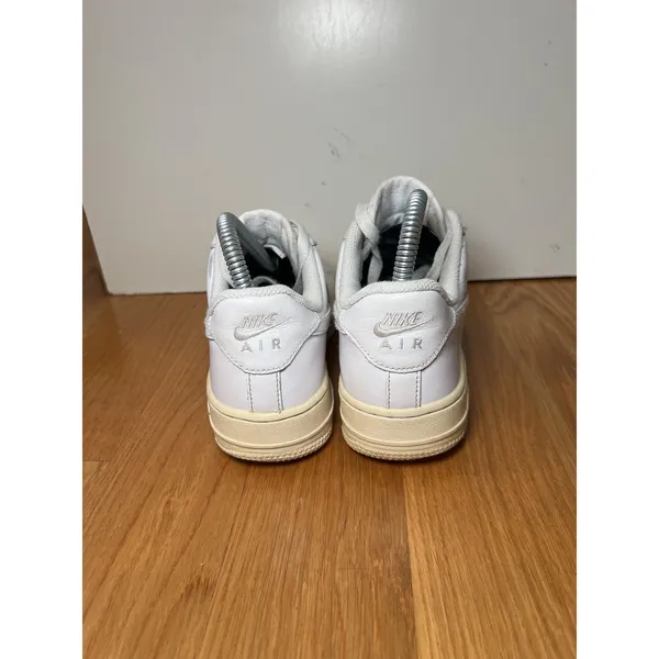 Nike Air Force 1 Low Shoes Womens Size 6.5 White 315115-112 Classic Leather - Image 6