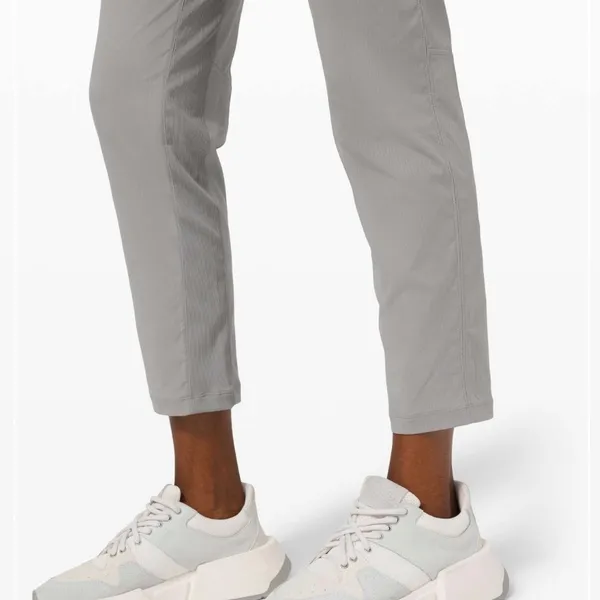 Lululemon Beyond the Studio Pant Slim Rhino‎ Grey Size 4 - Image 4