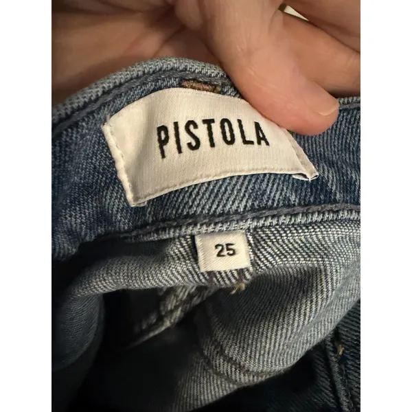 PISTOLA DENIM Bistro High Rise Ultra Wide Leg Lana Crop Sz 25 NEW $188 - Image 14