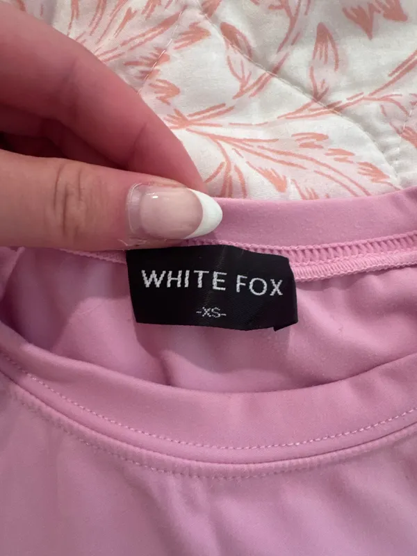 White Fox Pink Top - Image 2
