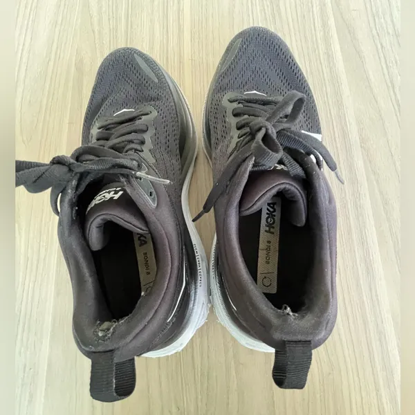 Hoka Black Athletic Shoes - Image 2