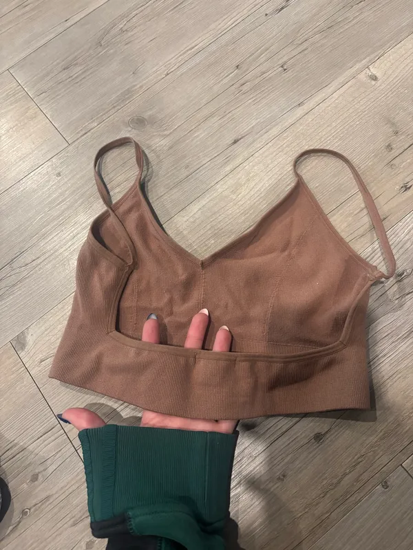brown tank top - Image 2