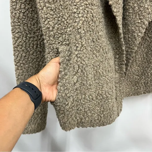 ANN TAYLOR LOFT Open Front s Cardigan wool blend soft Sweater jacket w/pockets - Image 3