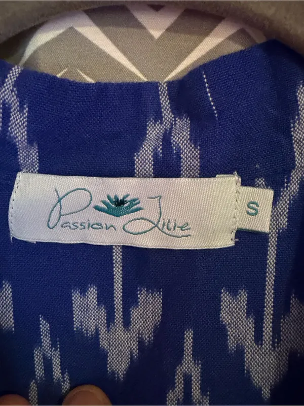 Passion Lilie | MAJESTIC ORGANIC COTTON BUTTON DRESS, Small - Image 7