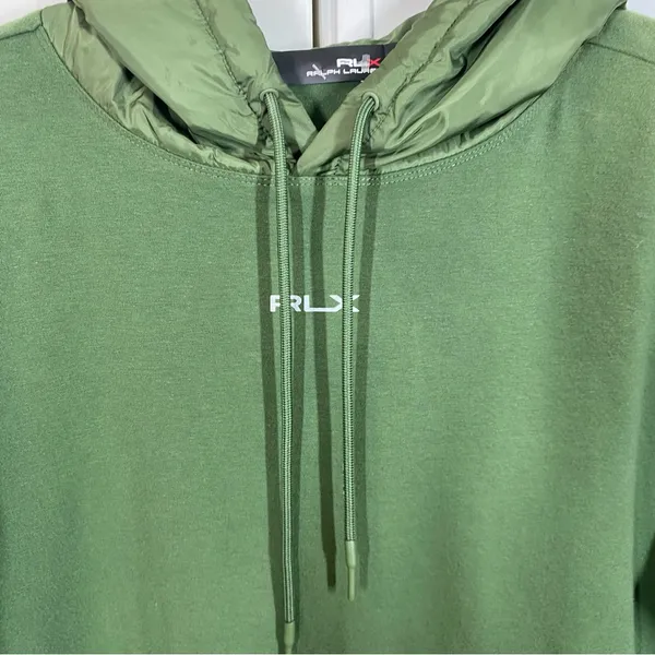 RLX RALPH LAUREN Golf Green Long-Sleeve Pullover Hoodie Small athleisure‎ casual - Image 4