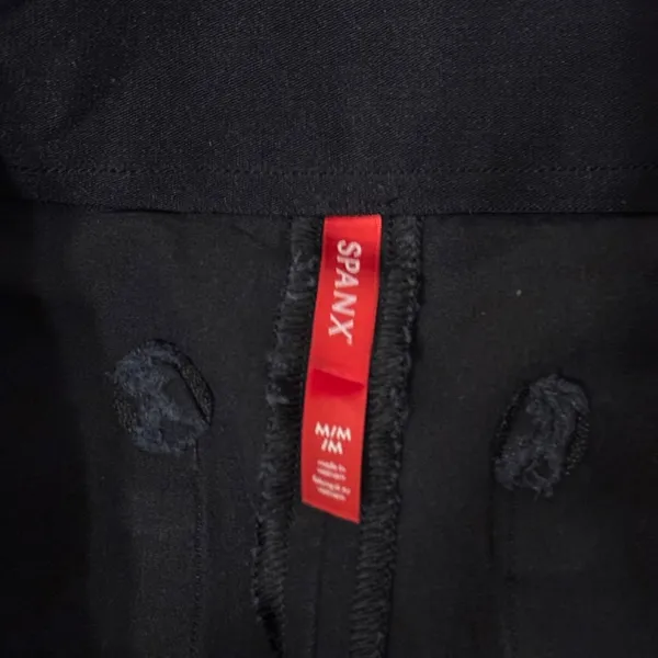 Spanx The Perfect Pant Black Size Medium Bootcut Stretchy Cropped Flare Pants - Image 3