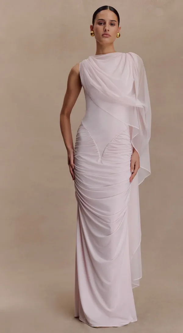 Meshki Pink Formal Dress - Image 6