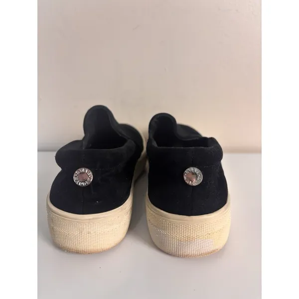 Steve Madden Gills Black SuedeSlip On Platform Sneaker Women’s 6M - Image 3