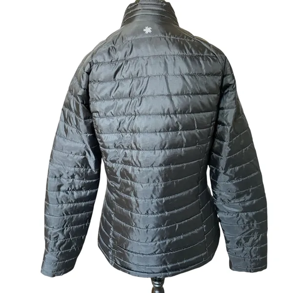 Tek Gear Lightweight Black Puffer Jacket Lined Medium - Image 2