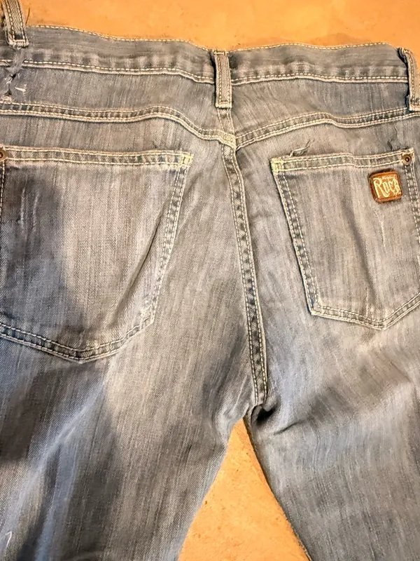 Wrangler Light Blue Bootcut Jeans for Women - Image 7