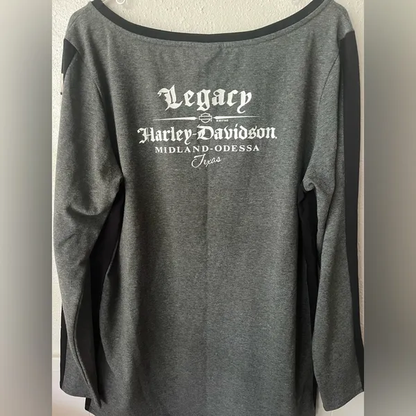 Harley-Davidson Women’s Long Sleeve Graphic Tee 2017 Biker/Motorcycle L /Unisex - Image 7