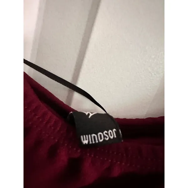 Windsor Red Off Shoulder Ruffle Skater‎ Party Dress Large - Image 4