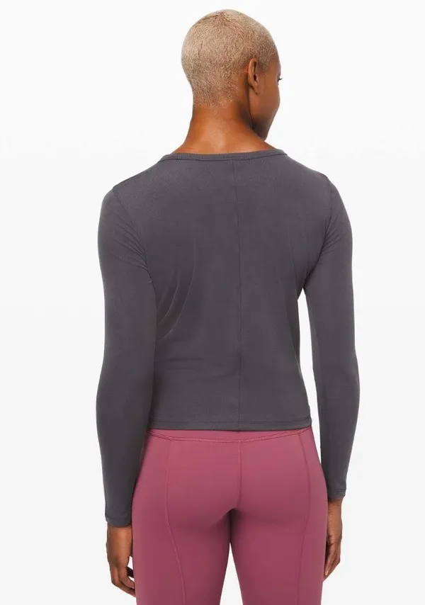 Lululemon Crescent Long Sleeve *Cupro Rib Intergalactic 6 - Image 10