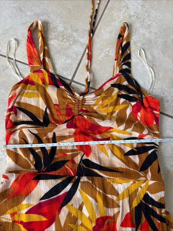 Billabong sweet sands tropical Floral Mini Dress - Image 5