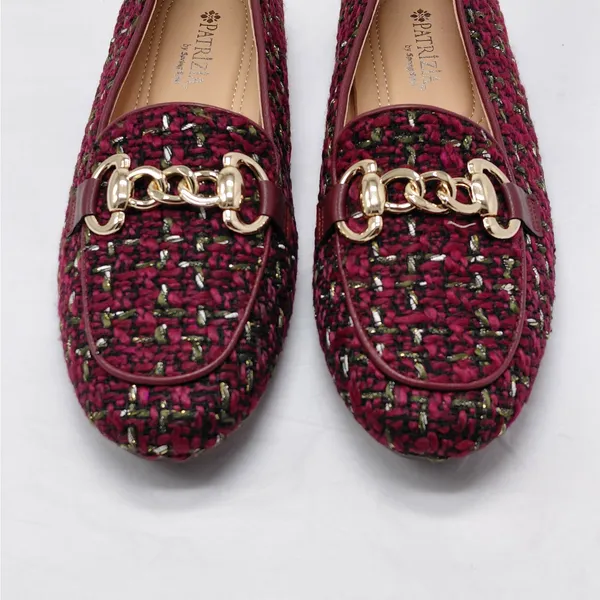 Patrizia by Spring Step Knitknot Loafers Size 37 (US 6.5-7) Tweed Office Preppy - Image 8