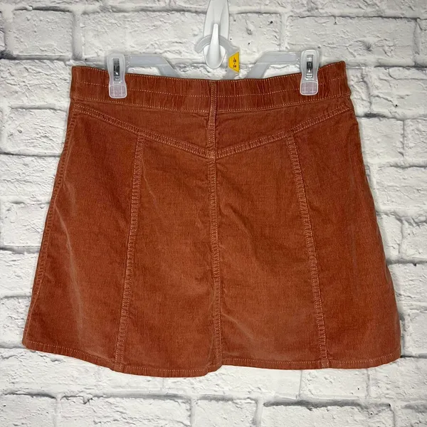 Aerie Corduroy Mini Button Skirt size L. - Image 5