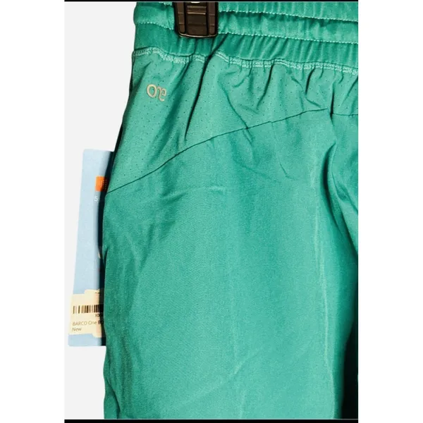 NWT‎ Barco One Boost Jogger Scrub Pants Women’s XSP Dark Jade Mid Rise 3 Pocket - Image 7