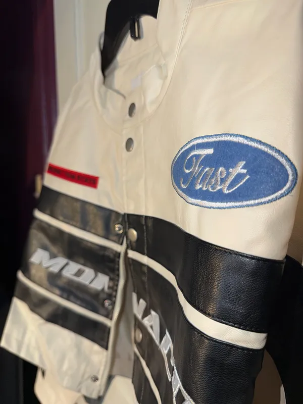 FashioNova Moto Pleather Jacket - Image 3