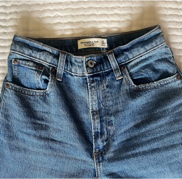 Abercrombie 90s High-Rise Straight - Image 4