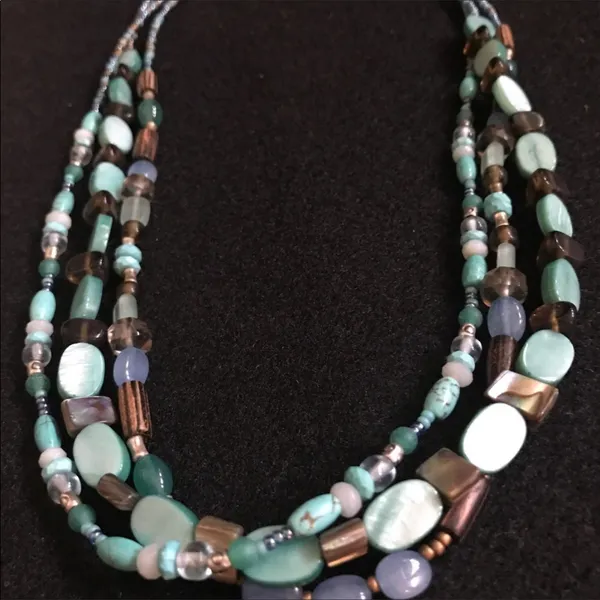 Silpada Sterling silver triple strand Necklace - Image 3