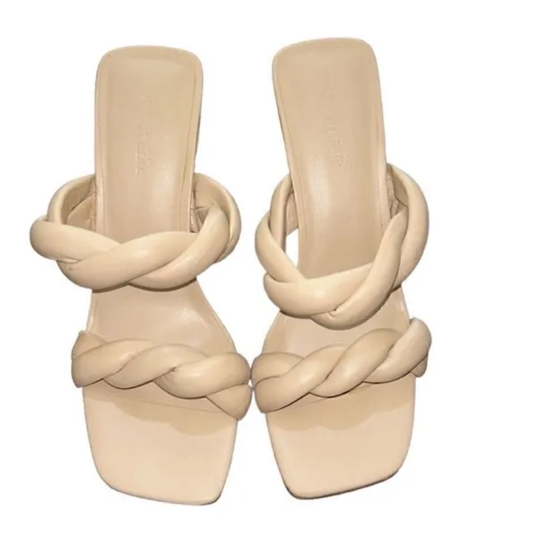 Open Edit Tan Slide Sandal(Size 7M) - Image 2