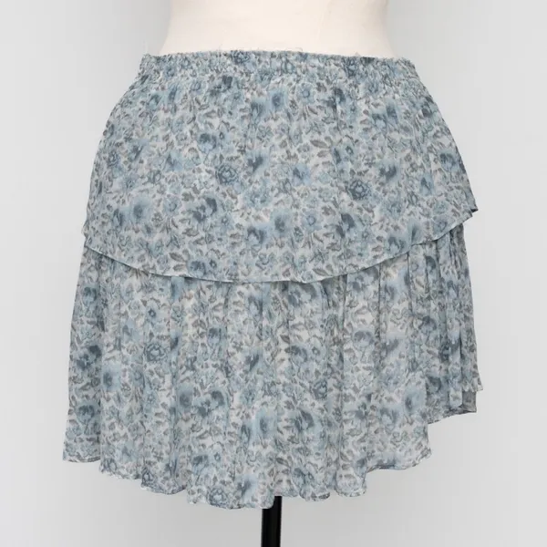 Loveshakfancy - Floral‎ Ruffle Mini Skirt - Image 5