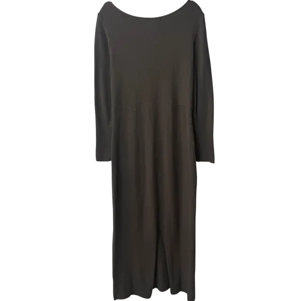 Free People Beach‎ Trixie Sweater Maxi Dress Ribbed Coastal Minimalist Chic M - Image 6