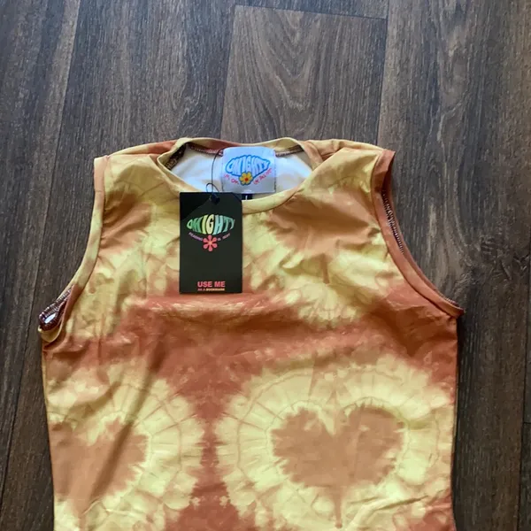One Love Mini Dress in Brown - Image 3