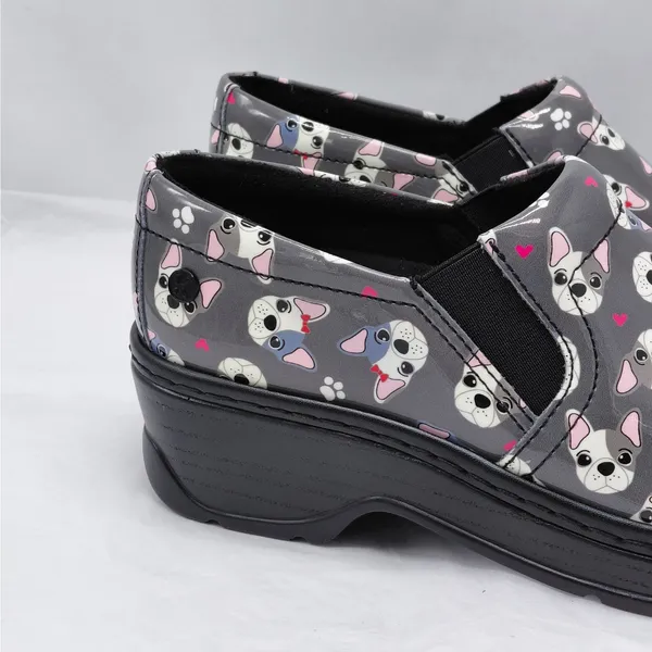 Klogs Footwear Womens Clogs Size 6.5 Dog Print Comfort Shoes Work Nursing Shoes - Image 3