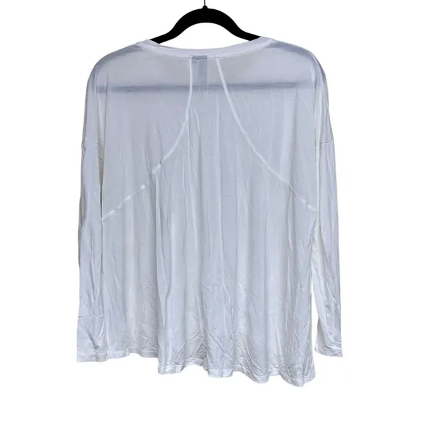 SWEATY BETTY London‎ White Long Sleeve Shirt Women’s Size Small - Image 2