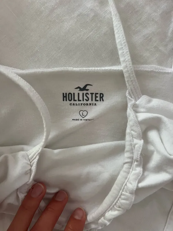Hollister white corset top  - Image 2
